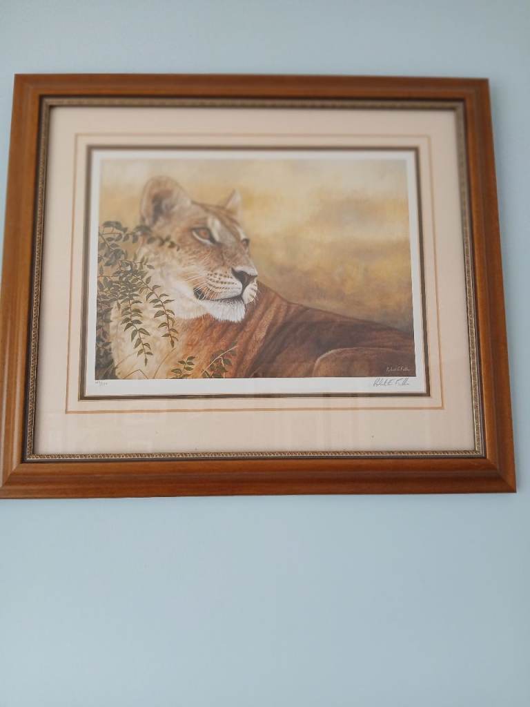Robert Fuller signed print