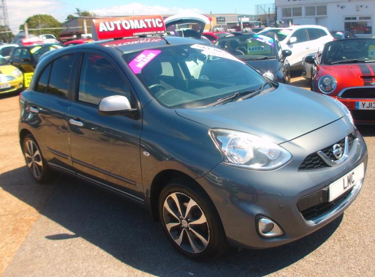2016 Nissan Micra Automatic 1.2 n-tec Hatchback 5dr Petrol CVT Euro 6 (80 ps)