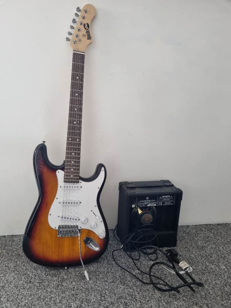 Electric Guitar and Amp