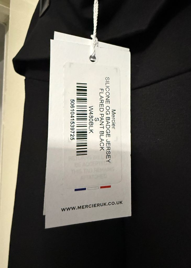 Women’s Mercier Black Flared Folded Over Pants