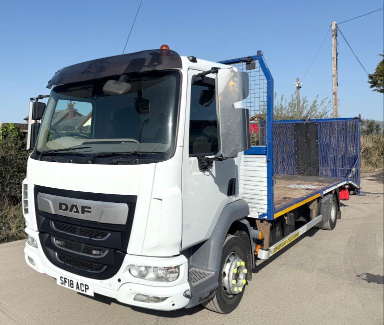 2018 DAF LF45.210 PLANT RECOVERY FLIP-TOE RAMPS WINCH 3 SEATS 12 TON EURO-6