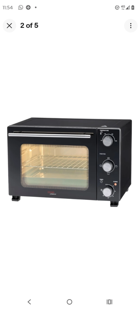 Oven cooks professional