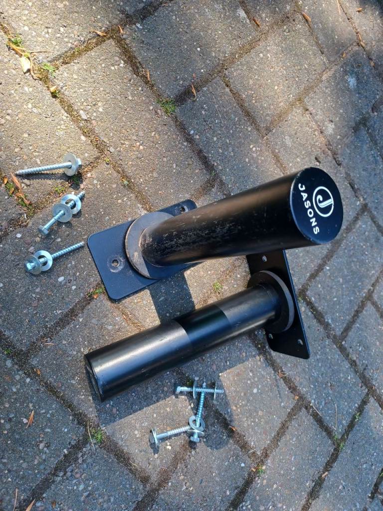 image for WALL MOUNTED OLYMPIC WEIGHT PLATE HOLDERS - 2 Inch holes