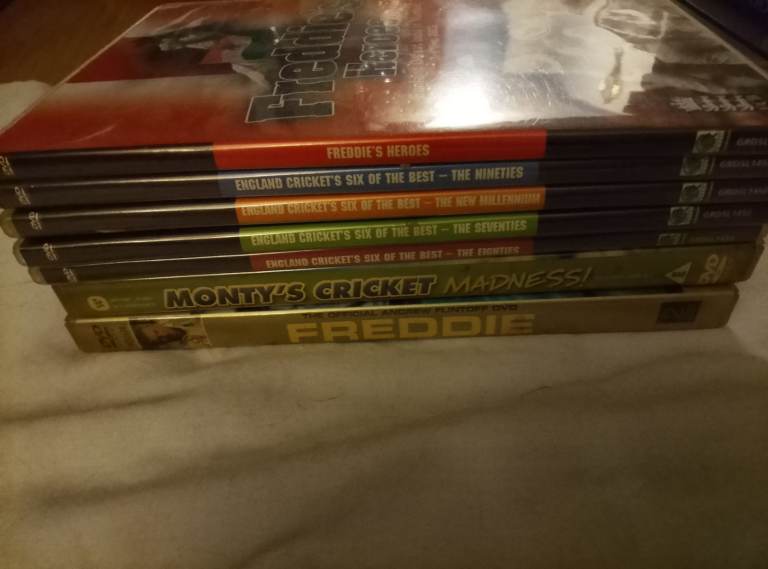 Selection of Cricket Dvds