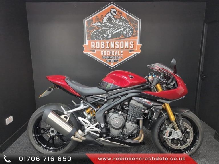 2022 22 Triumph Speed Triple 1200RR with 2318 miles