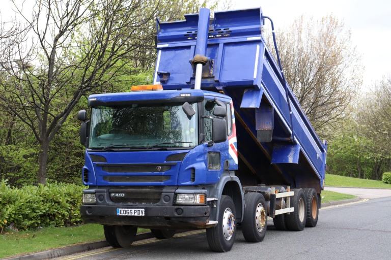 SCANIA P410 8X4 THOMPSON STEEL TIPPER (2016)