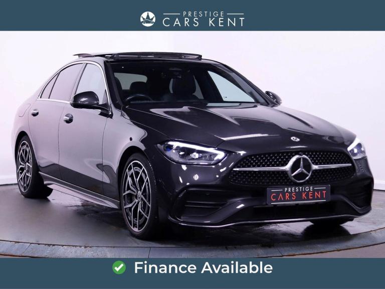 2023 Mercedes-Benz C Class 2.0 C300h MHEV AMG Line (Premium Plus) Saloon 4dr Petrol Hybrid G-Tron...