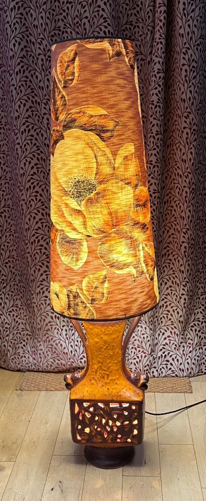 West German Floor Lava Lamp