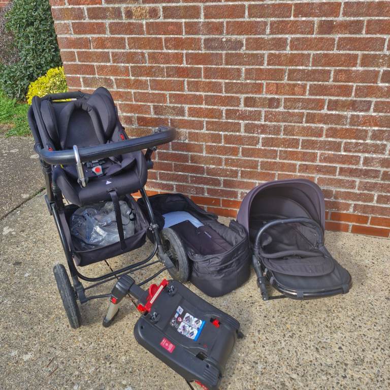 Baby Pushchair Travel System with Car Seat and Base