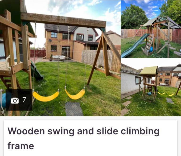 Kids outdoor slide
