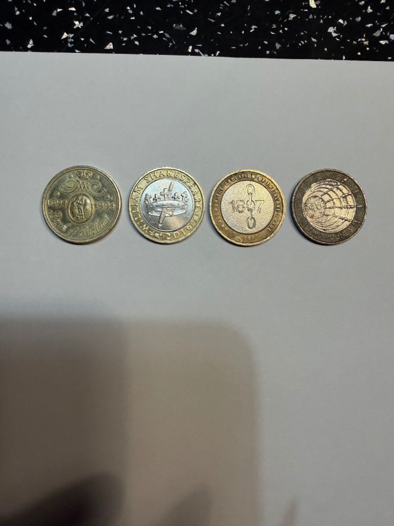 Rare £2 coins 