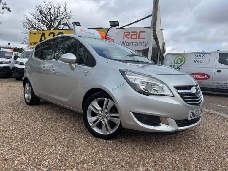 2016 Vauxhall Meriva 1.4i SE Euro 6 5dr MPV Petrol Manual