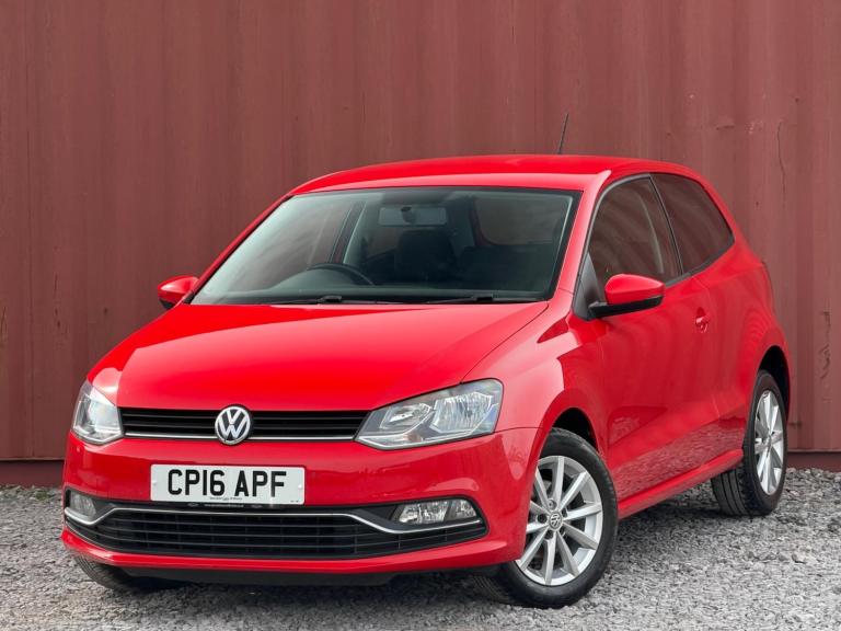 2016 Volkswagen Polo 1.0 BlueMotion Tech Match Euro 6 (s/s) 3dr HATCHBACK Petrol Manual