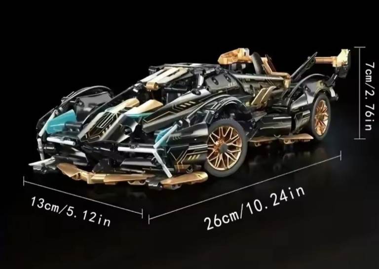 image for Lego Style sports car set