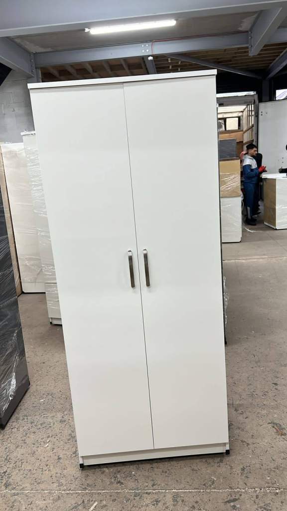 Brand new 2 Door Budget Wardrobe Fully Assembled Today Delivery 