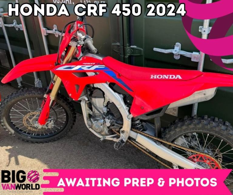 Honda CRF 450 2024 - Low Hours - Stock & Original 