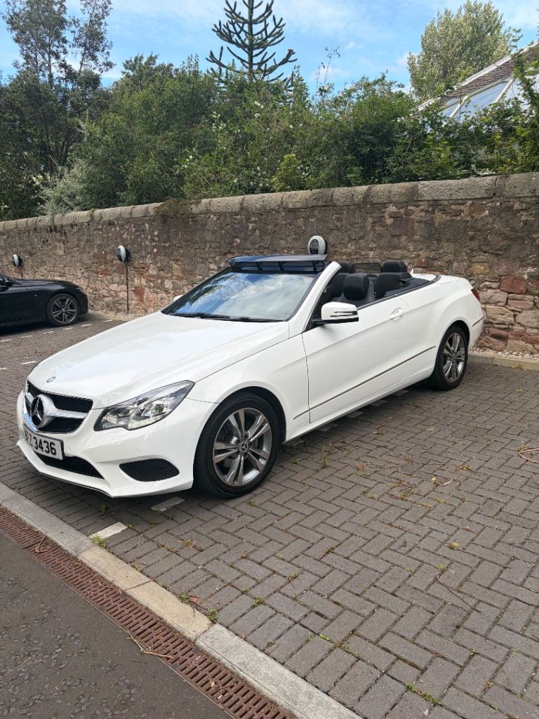 Mercedes-Benz, ULEZ FREE, E CLASS, Convertible, 2014, Semi-Auto, 2143 (cc), 2 doors