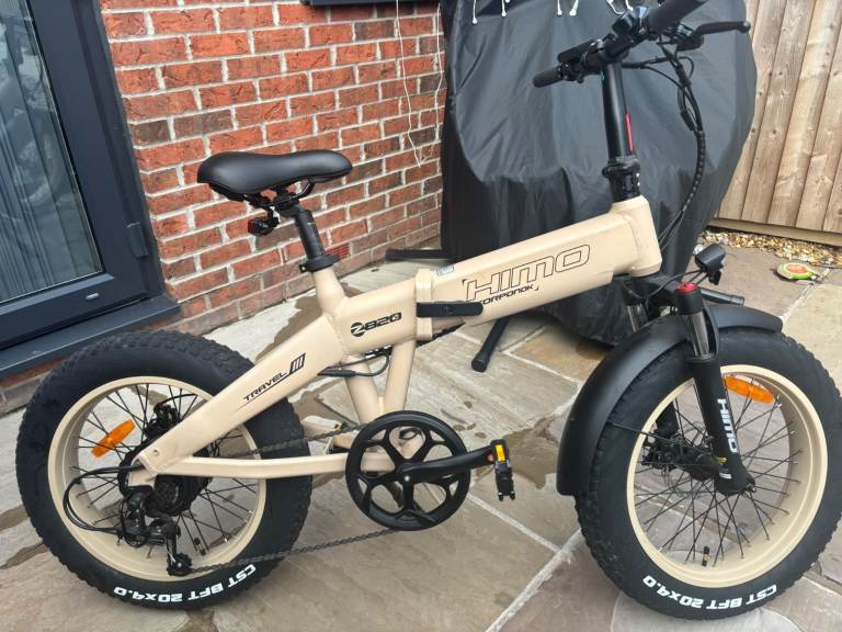 HIMO Z20 Electric Fat Bike – Beige, As Good As New