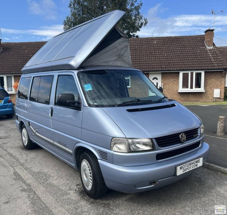 Volkswagen T4 , 2003, 4 berth, rear kitchen elevating roof Bilbos campervan
