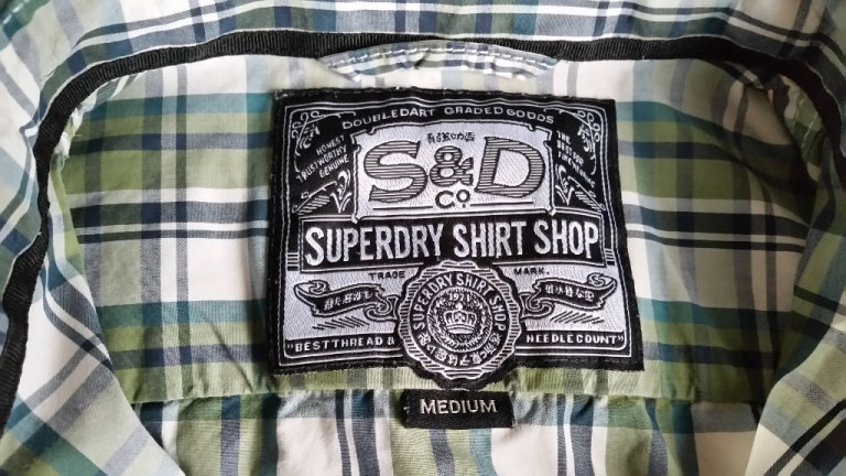 Men's Shirt - Superdry - Medium