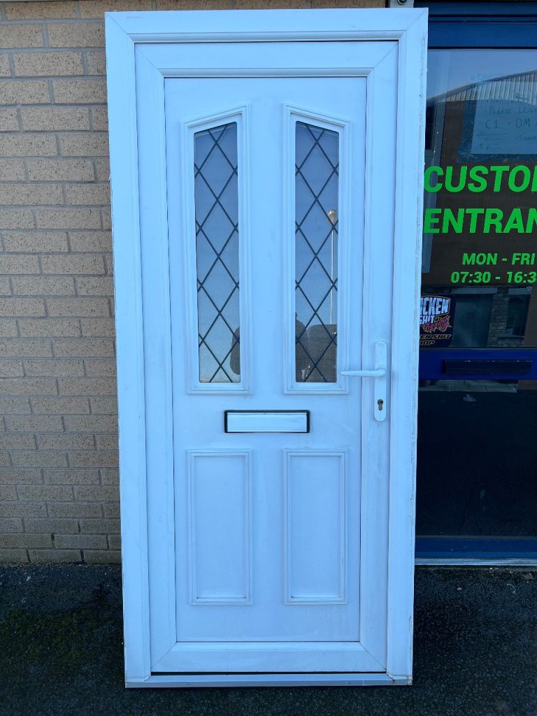 Used upvc pvc door