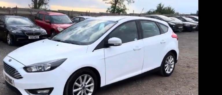 2015 Ford Focus 1.5 TCDI titanium White 5 door