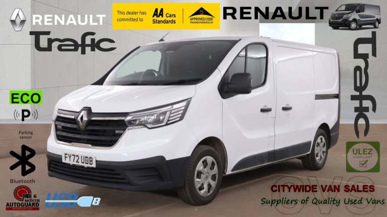 2022 Renault Trafic SL28 Blue dCi 130ps Business Van   PANEL VAN Diesel Manual