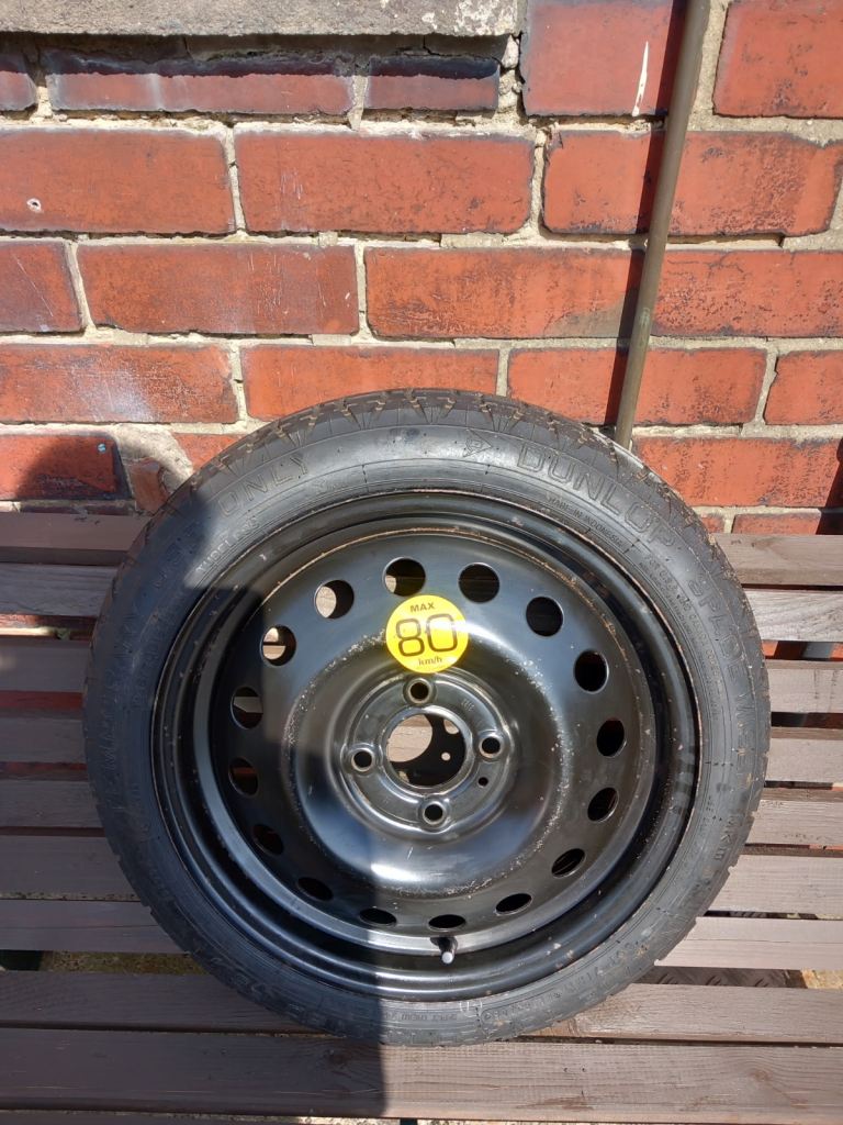 Renault Caputur spare wheel 
