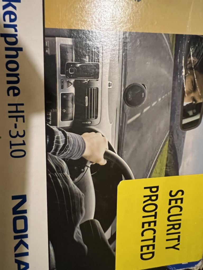 Genuine NOKIA HF-310 Speakerphone Bluetooth Handsfree, NEW