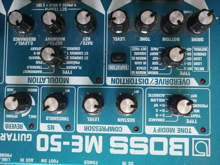 Boss ME-50 Guitar Processor 