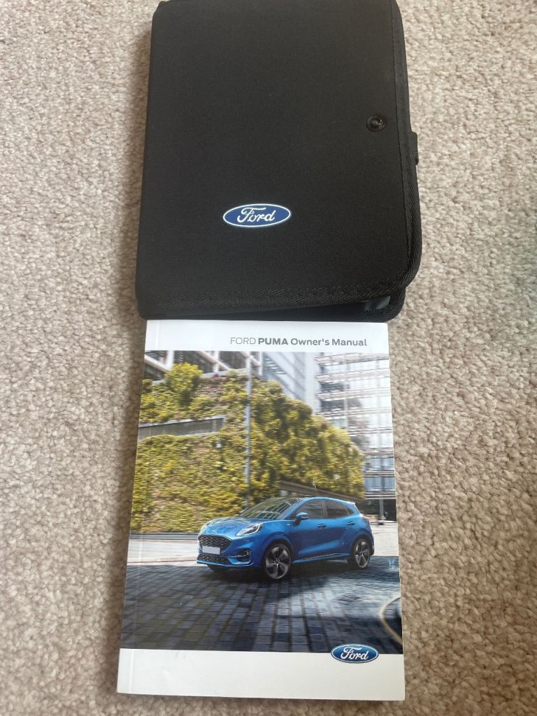 Ford Puma 2020 onwards  Owner's Manual & Wallet - As Good As New