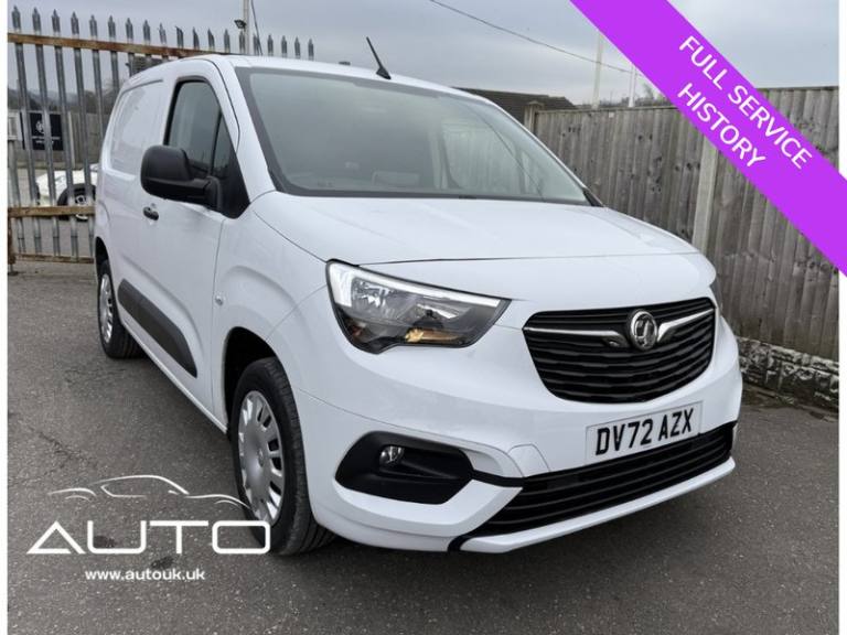 2022 Vauxhall Combo Turbo D 2300 Sportive Panel Van Diesel Manual