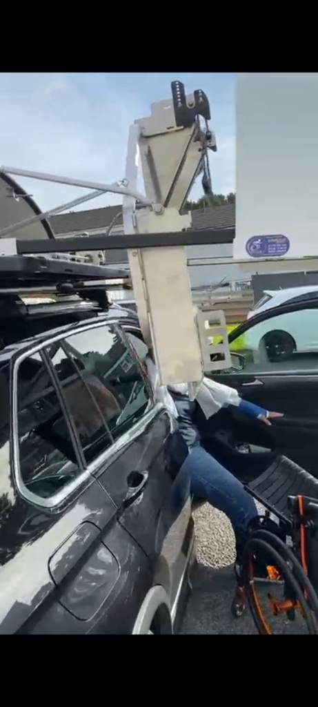 Wheelchair roof top box - BraunAbility