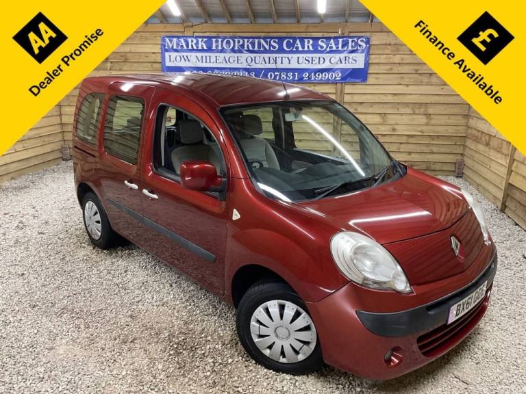 2011 Renault Kangoo 1.6 16V Petrol Expression Wheelchair Accessible Vehicle  MPV Petrol Manual