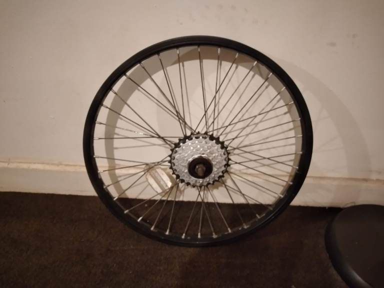 20 inch rear bike wheel