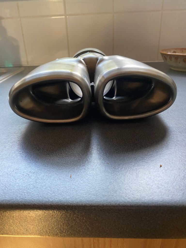 Porsche Boxster S 3.4l 3.2l Rear Exhaust Tailpipe Tips