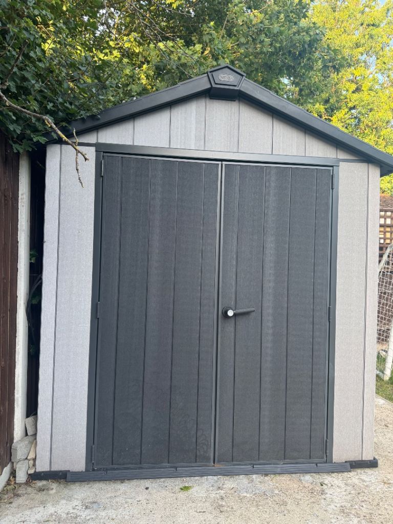 Garden Shed - Keter Oakland Heavy Duty Resin Shed (2.3m x 3.5m) from Costco