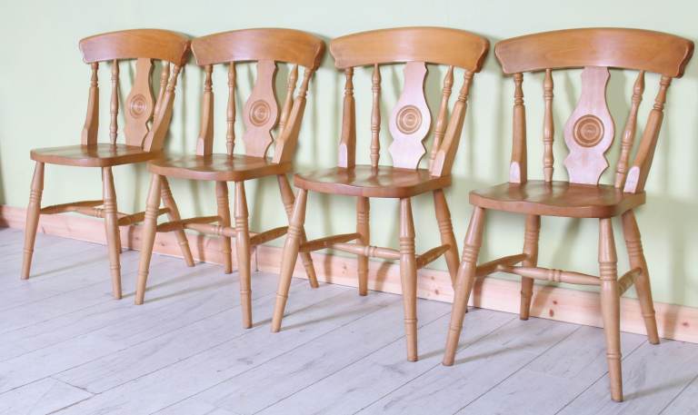 Delivery Options - Solid Beech Farmhouse Kitchen Chairs