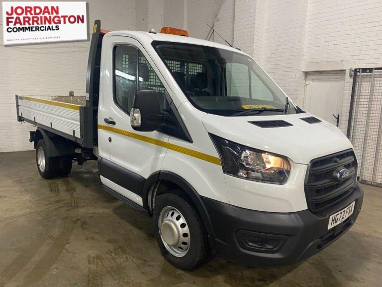 2022 72 Reg FORD TRANSIT ALLOY BODY RWD DRW SINGLE CAB TIPPER*AIR-CON**27K MILES