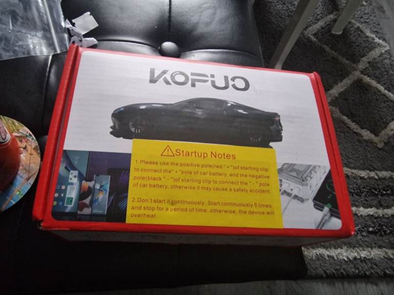 CAR PORTABLE JUMPSTART KIT PLUS EXTRAS