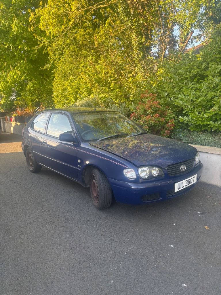 Toyota, COROLLA, Hatchback, 2001, Manual, 1398 (cc), 3 doors