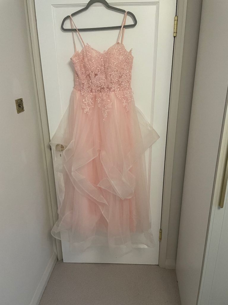 Prom party pink party dress