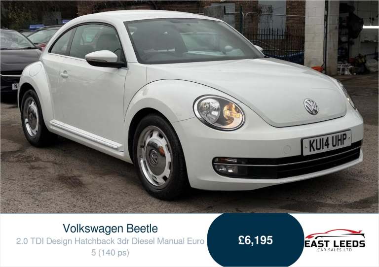 2014 Volkswagen Beetle 2.0 TDI Design Hatchback 3dr Diesel Manual Euro 5 (140 ps) Hatchback Diese...
