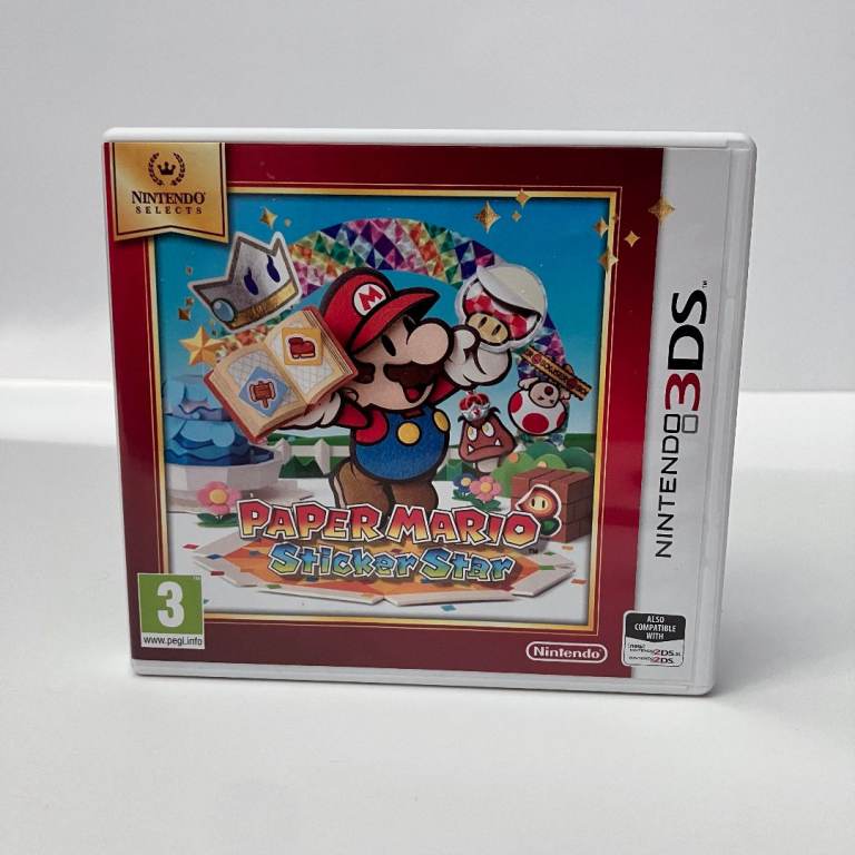 Paper Mario Sticker Star (Nintendo 3DS)
