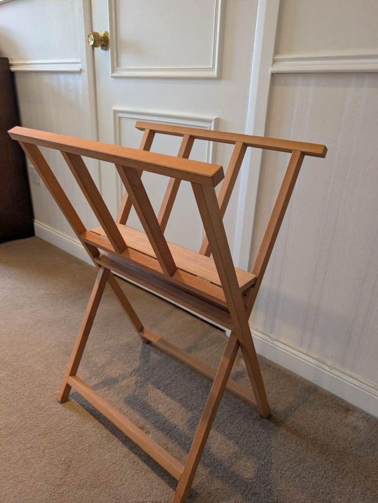Wooden Print Browser -  Artist's Display Rack.