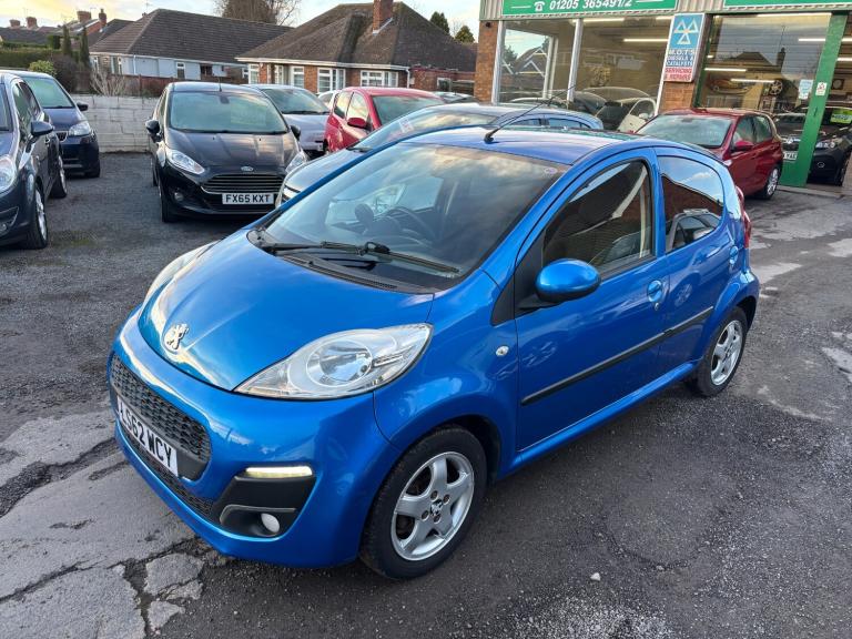 2012 Peugeot 107 1.0 Allure 5dr HATCHBACK Petrol Manual