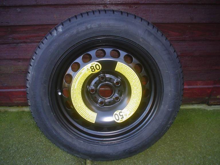 spare wheel  volkswagen 5x112,michelin tyre 
