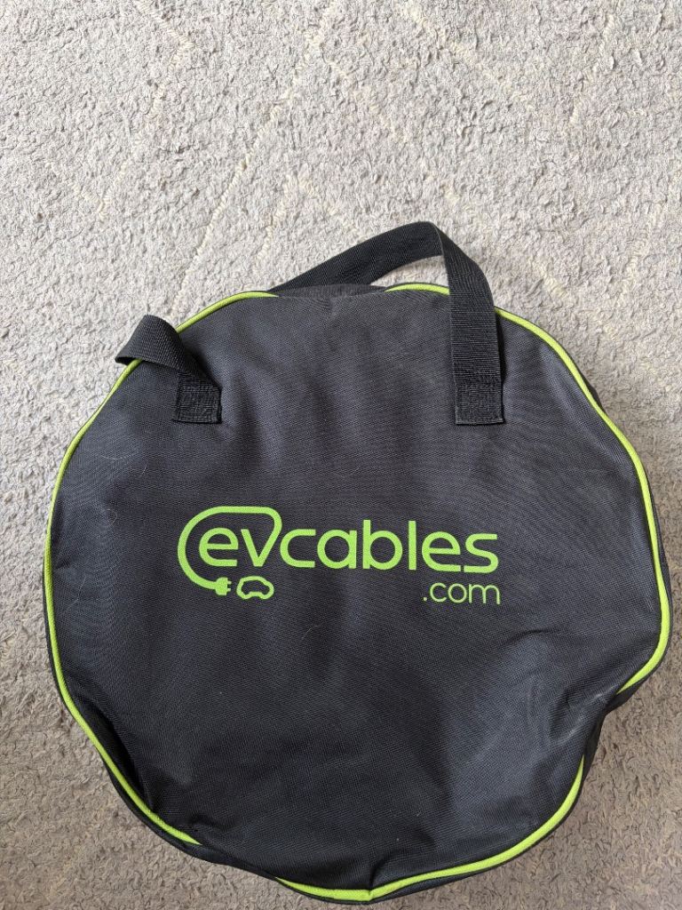Type 2 to Type 2 EV Charging Cable 22kW 32A + Carry Bag