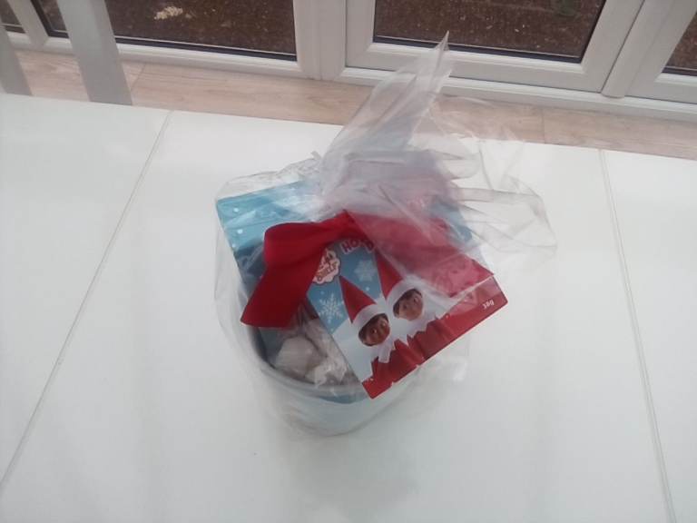 Brand new hot chocolate drink mix mug with vanilla marshmallows. 