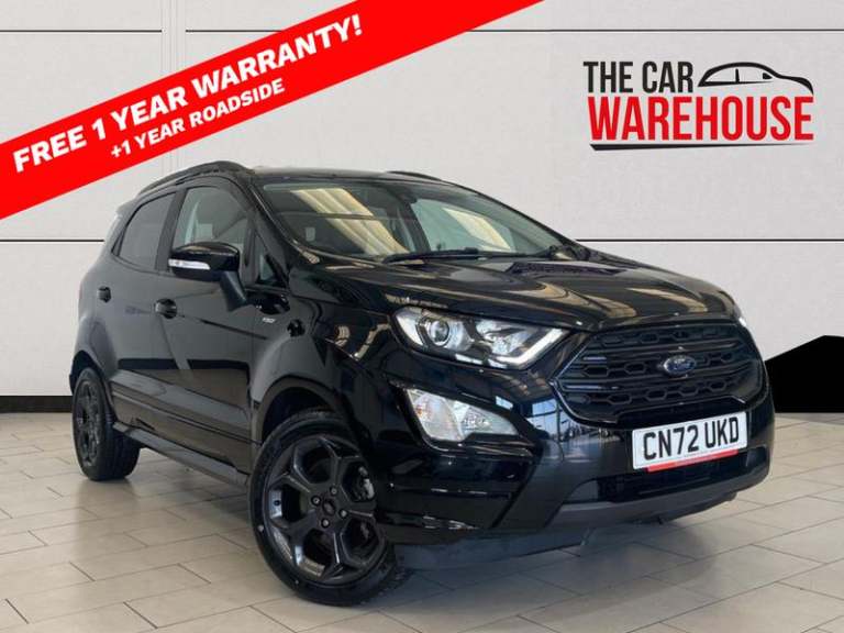 2022 Ford Ecosport 1.0 EcoBoost 125 ST-Line 5dr Manual Hatchback Petrol Manual